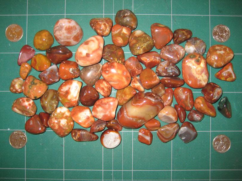 Lake Superior Agates Finished